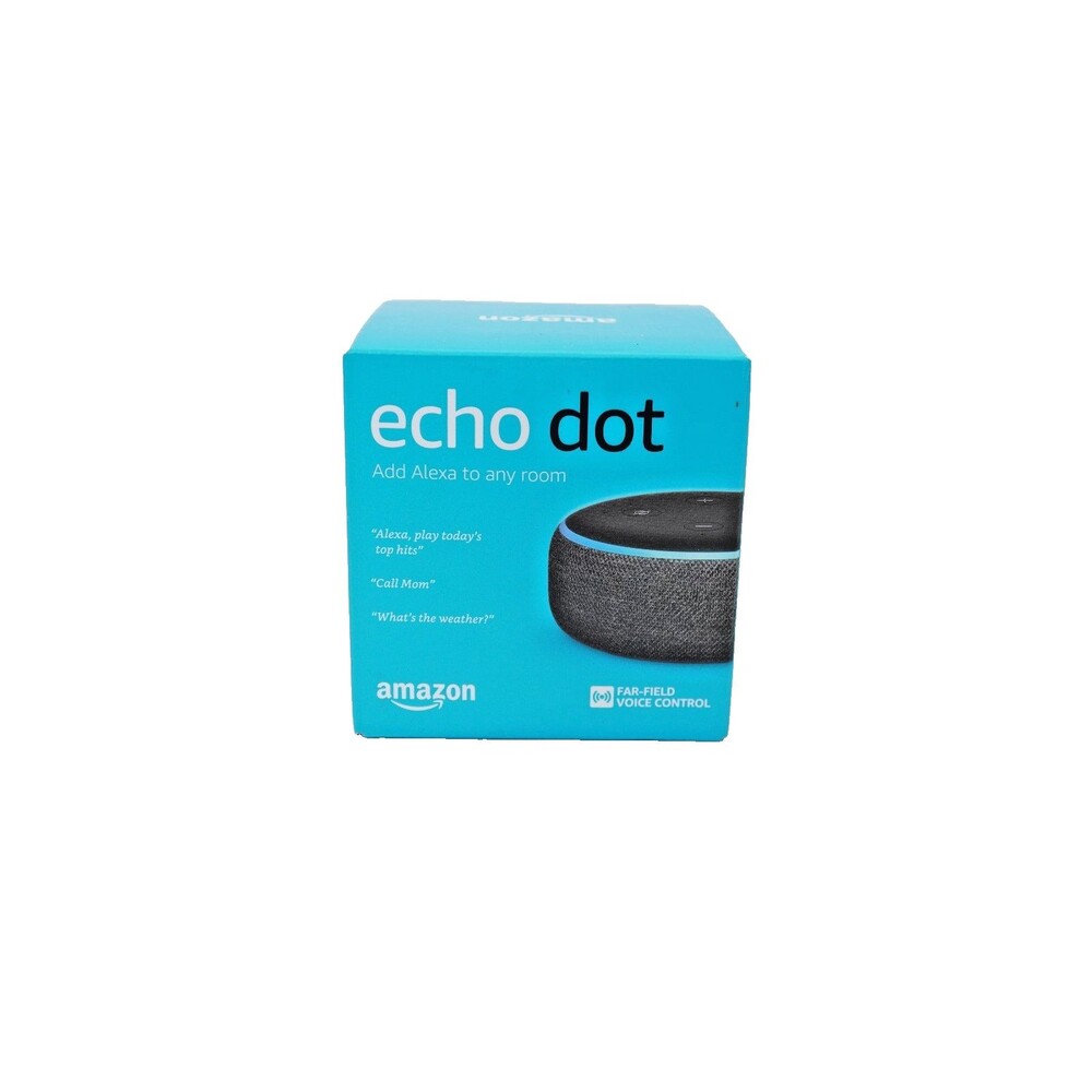 Amazon Echo Dot (3rd Gen) Smart Speaker Alexa, Bluetooth Wi-Fi Voice, Black